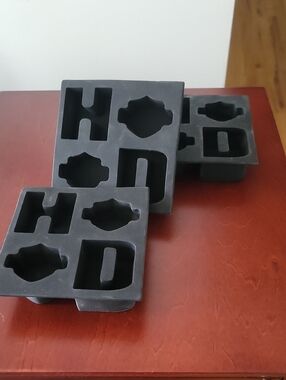Harley-Davidson Ice Cube Tray Set Black O/S